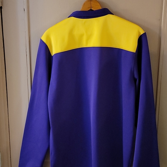 NFL Viking Branded 1/4 Z Pull Over Sz M - Picture 4 of 4